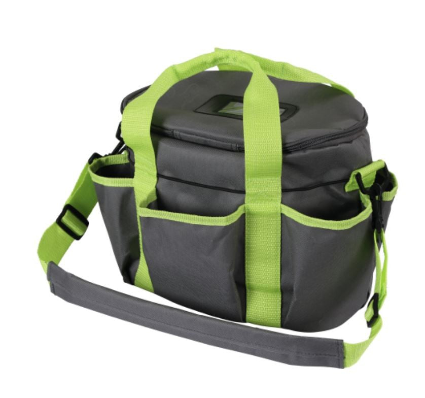 Borsa per toelettatura, scatola per toelettatura antracite/pistacchio